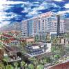 An artist’s rendering depicts the Huanghai international trade center project being proposed for North Las Vegas. 