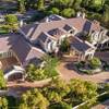 A view of a home at 9511 Kings Gate Court in the Queensridge community near Summerlin.