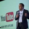 Neal Mohan, YouTube's Chief Product Officer, speaks on YouTube Red, an ad-free subscription service, during the first day of the NAB (National Association of Broadcasters) Show at the Las Vegas Convention Center Monday, April 18, 2016. Mohan also announced the introduction of 360-degree live streaming and spatial audio on YouTube.
