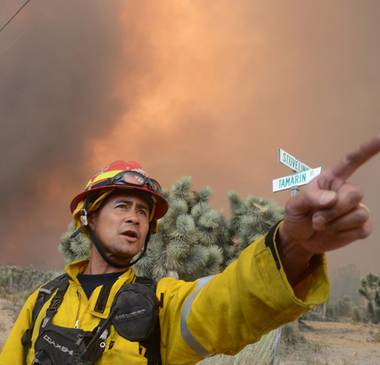 The one-two punch of nasty wildfires followed by heavy downpours, triggering flooding and mudslides, will strike the U.S. West far more often in a warming-hopped world, becoming a frequent occurrence, a new study said. 