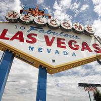 Some Las Vegas resorts are reporting positive predictions for the weekend, although visitor capacity is limited because many properties have self-imposed occupancy limits. 
