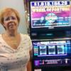 This woman from Dublin, Calif., identified only as Sandra A., hit a $1.6 million slot machine jackpot at McCarran International Airport in Las Vegas on Tuesday, Aug. 15, 2017.