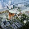 A conceptual rendering depicts the Las Vegas Convention Center district Phase Two expansion.
