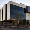 Exterior of UNLV's William F. Harrah College of Hospitality's new building called Hospitality Hall on Thursday, Dec. 21, 2017.  L.E. Baskow