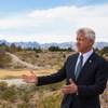 Councilman Steve Seroka is shown at the site of the defunct Badlands Golf Course, surrounded by the Queensridge community, Monday, Feb. 19, 2018.