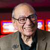 Ninety-year-old Ellis Island pit boss Pete Berger poses for a photo at Ellis Island on Friday, May 31, 2019. He turns 91 on Tuesday.