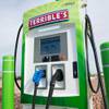 The state's first electric vehicle charging station on Interstate 15 was celebrated Thursday, Nov. 14, 2019, at Terrible's Roadhouse in Jean.
