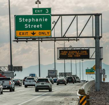 Witty slogans on Las Vegas freeway signs might be good for some laughs, but the hope is they save some lives too. The slogans started appearing last week on ...