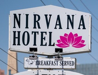 Unlike its neighbors on the Strip, the Nirvana Hotel has no gambling, smoking or resort and parking fees.  What it does have is ...