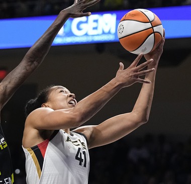 The Aces completed the three-game sweep with a 64-61 win over the Dallas Wings at College Park Center on Friday, cementing Las Vegas' third trip to the finals in the last four seasons.