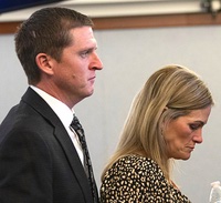 Jason and Samantha Patchett, whose 13-year-old son, Rex, died after being hit in March 2022 outside Mannion Middle School, argue in a court filing that the city and school district ...