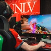 President of UNLV Rebel Gaming, Hayden Gomel plays the game, Overwatch at the new Tonopah Esports Lounge, located within the Tonopah Residence Complex at UNLV on Wednesday, January 24, 2024.