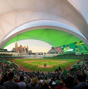 The Oakland A’s proposed $1.5 billion stadium on the Las Vegas Strip will feature a 33,000-seat capacity and a tiered design to split ...