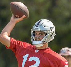 The opening practice at Jack Hammett Sports Complex was light on full-team drills — and the Raiders won’t put pads on until next Tuesday — but neither Minshew nor ...