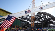 The Las Vegas Convention and Visitors Authority’s $600 million renovation of its legacy campus hit a milestone this morning when the final piece of structural steel was installed. A 50-foot beam signed by members of ...