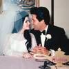Singer Elvis Presley and his bride, the former Priscilla Beaulieu, are shown at the Aladdin Hotel in Las Vegas, Nev., after their wedding on May 1, 1967.  Presley, 32, and Beaulieu, 21, both from Memphis, Tenn., met while he was stationed in Germany with the U.S. Army.  