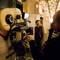 Photo: Crews film a scene from the foreign film 