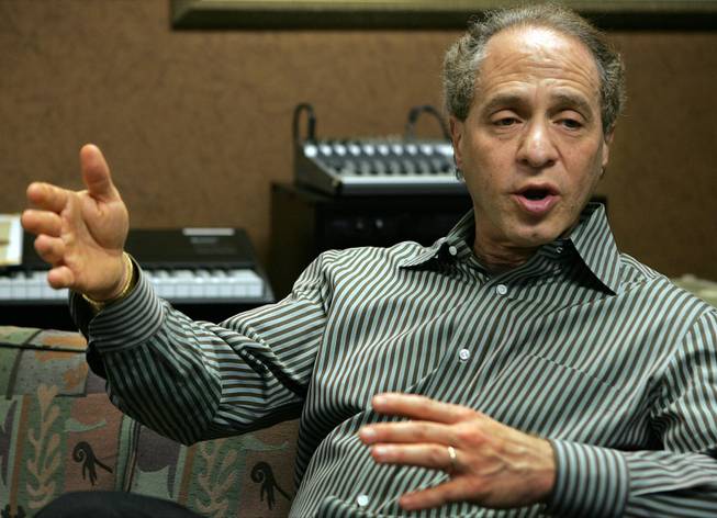 Author and inventor Ray Kurzweil, 56, speaks with a reporter during an interview in his office, in Wellesley, Mass., Jan. 12, 2005. 