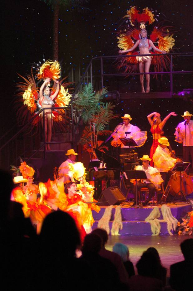 LAS VEGAS, NV-5/4/05:Tropical Passions at the Sahara.