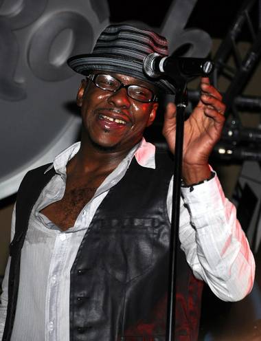 Bobby Brown performs at the Las Vegas Strip Hard Rock Cafe on April 10, 2010.