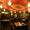 A view of the restaurant at the Artisan Hotel. The hotel's lounge has become a popular late-night hangout for entertainers and musicians who come to the bar after their shows.