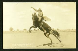 Jack Brown on One Step, Rocky Ford, Colorado, 1921.