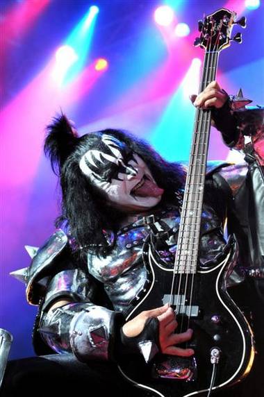 KISS in concert at The Pearl in the Palms on Nov. 28, 2009.