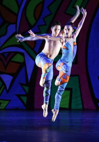 Nevada Ballet Theatre dancers perform in 