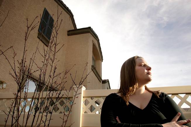 Sarah Humphreys is leading the fight against a plan for 364 apartments to be built near her home in North Las Vegas.