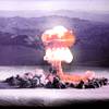 The Priscilla nuclear bomb is detonated over Frenchman Flat on June 24, 1957.  The test was one of a series of controversial nuclear tests codenamed Operation Plumbbob.   The 37 kiloton bomb was detonated at 700 feet above the valley floor via hot air balloon. Operation Plumbbob sought to take advantage of the nuclear tests with training exercises, war games and lectures for military personnel on how the atom bomb would change the way wars would be fought, culminating in the actual explosions every 5 days during the late spring and summer of 1957.