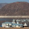 Lake Mead Cruises' two boats, the Desert Princess and the Desert Princess Too, are anchored in Lake Mead in Boulder City in April 2008.