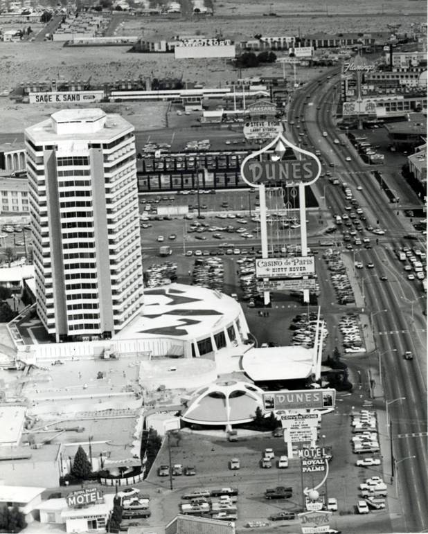 A 1960s aerial photo of the Dunes. Shenker was a ...