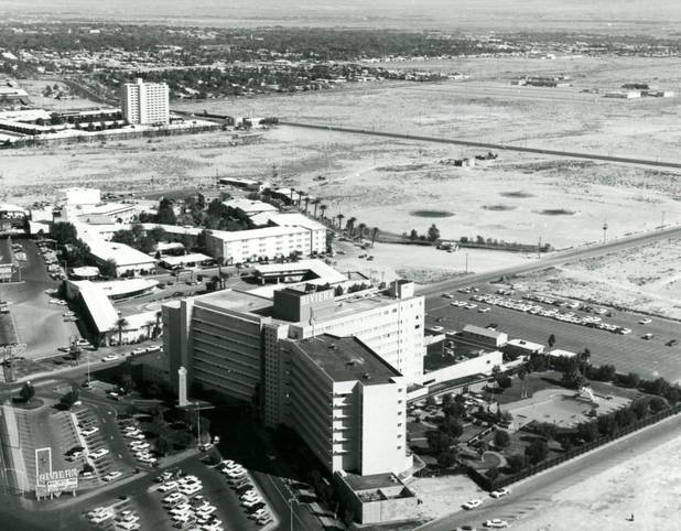 A 1960s aerial photo shows the Riviera. Tony Accardo was ...