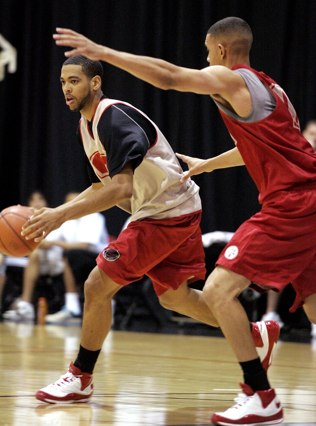 Rene Rougeau, a walk-on for the UNLV basketball team, started 27 games last year.