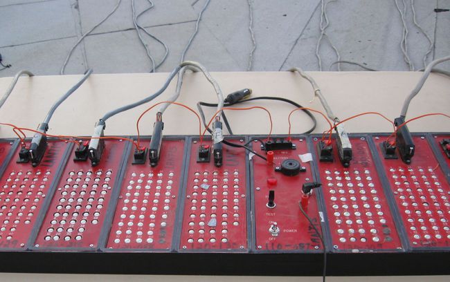 The pin board controls the ignition. 