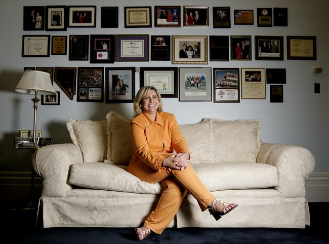 Kathy Augustine was impeached and convicted of using her position as state controller for political purposes, then poisoned by her husband.