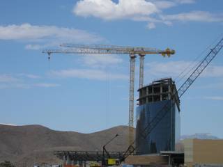 M Resort, Spa and Casino, set to open March 2009, stands 400 feet higher in elevation than the resort-casinos on the Strip. 