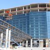 M Resort, Spa and Casino, set to open March 2009, will feature a porte-cochere with a frosted glass canopy from front to back.   