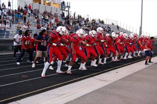 The Patriots danced the Haka, a traditional Polynesian war dance, before Friday night's game against Durango.