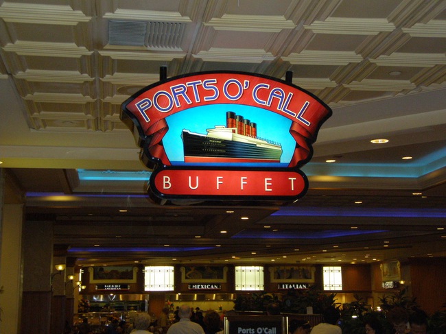 Ports O' Call Buffet inside Gold Coast 