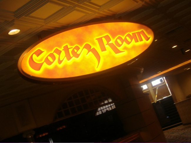 Cortez Room inside Gold Coast