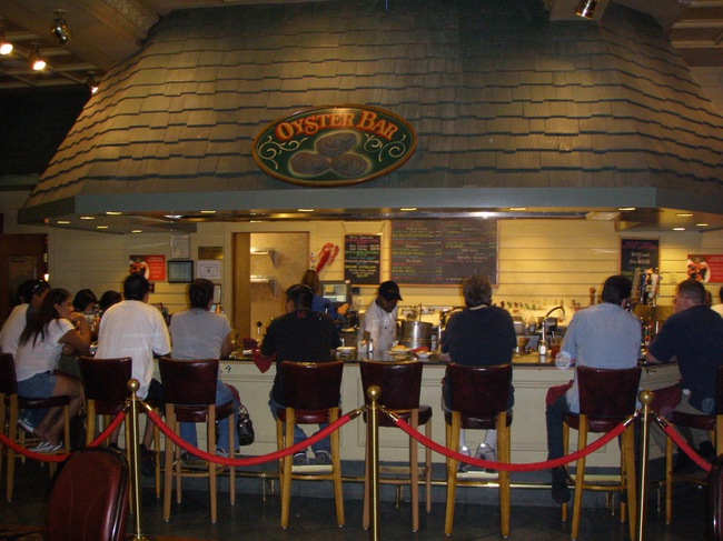 Oyster Bar inside Palace Station