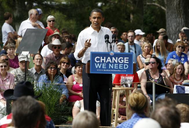 Obama speaks at Elko