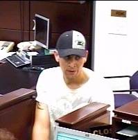 Police are searching for this man in connection with a robbery at 4:40 p.m. Monday, Sept. 29, 2008, in the area of Rampart and Lake Mead. Police said he is 25-30 years old, about 6-foot-1 to 6-foot-2 and 175 to 180 pounds