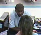 Police are searching for this man in connection with a bank robbery at 4:50 p.m. Monday, Sept. 29, 2008, in the area of Rancho and Craig in Las Vegas. Police said the man is 27 to 35 years old, 5-foot-10, 220 pounds, with a  goatee and short-cropped hair.