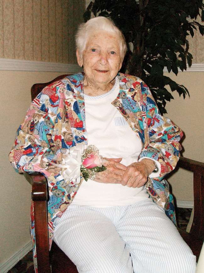 Teddy Kreuter, 101, was honored during National Centenarians Day, Sept 22 at Prestige Assisted Living in Henderson. Kreuter was born June 21, 1907.