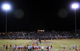 The Valley Vikings came to Frank Nails field Friday night to face off against the Las Vegas Wildcats. 