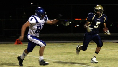 Adams unloads on Spring Valley for 33-20 win