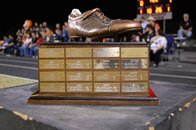 Chaparral and Eldorado highs annually play in 