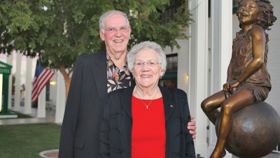 Couple recognized for contributions to the arts